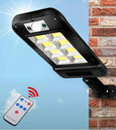 Painel Luz Solar de Parede c/ Sensor de Movimento e Comando