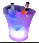 Balde de gelo led com coluna