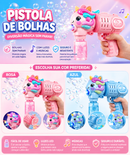 Pistola de Sabão Bubble Gun para Crianças