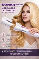 ✨ Modelador de Caracóis Profissional SONAR SN-712