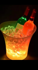 Balde de Gelo LED  com Coluna Bluetooth - 7L