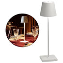 Candeeiro led com carregador usb
