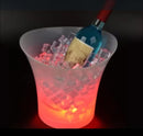 Balde de gelo led com coluna