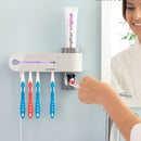 Suporte e Dispensador de Pasta de Dentes