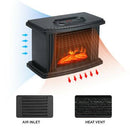 Aquecedor eletrico efeito lareira