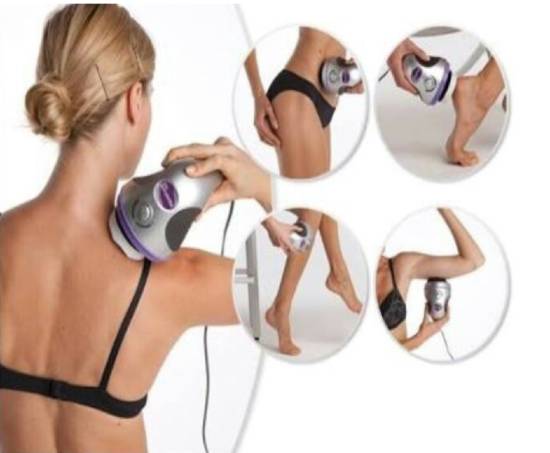 Massajador Profissional Anti Celulite 4 em 1 - Rotação e Vibração