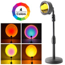 Lâmpada LED projeção sunset