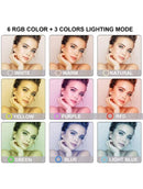 Ring Light Colorido MJ26 – Tripé Suporte para 1 Telemóvel 26cm Diâmetro