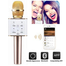 Microfone c/ Coluna Bluetooth